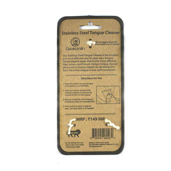 Stainless Steel Tongue Cleaner - Pack of 3 | Verified Sustainable by Brown Living™