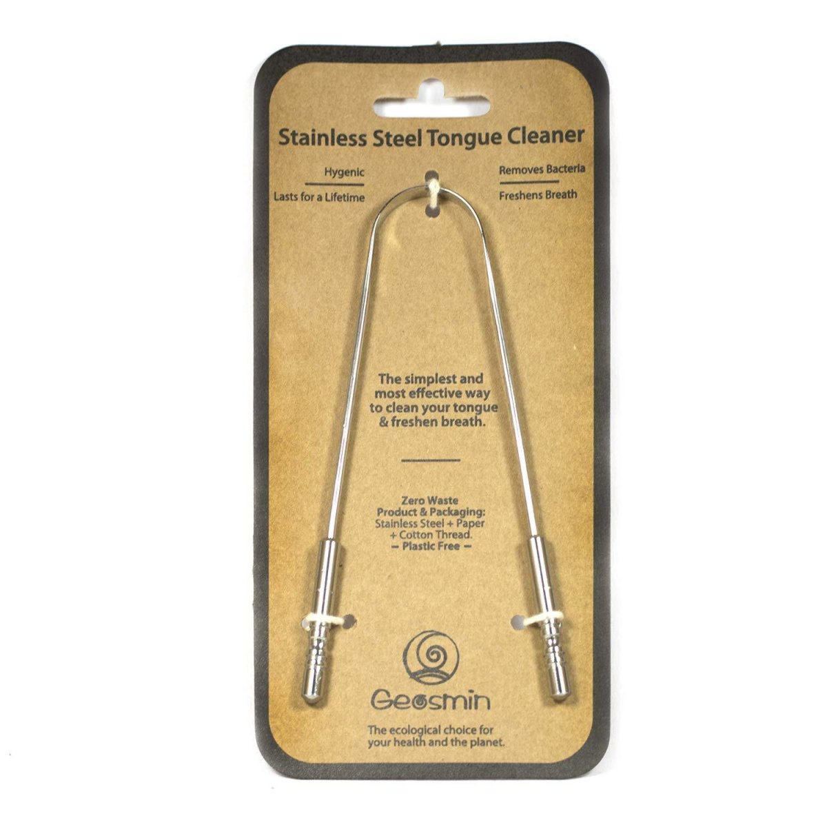 Stainless Steel Tongue Cleaner, Surgical Grade - Pack of 2 | Verified Sustainable by Brown Living™