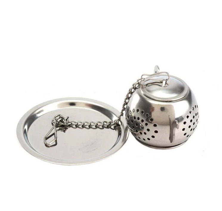 Mini Teapot Strainers - Stainless Steel - Cute and Functional | Verified Sustainable by Brown Living™