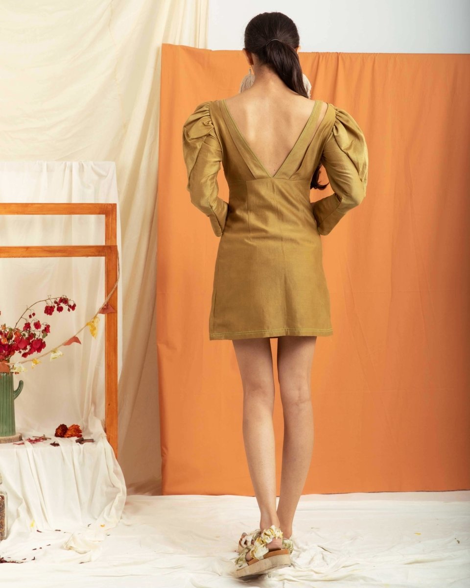 Stella Moss Green Dress | Verified Sustainable by Brown Living™