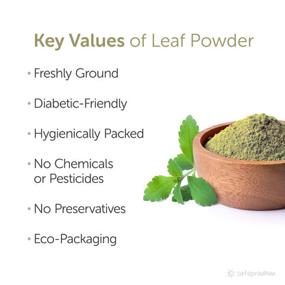 Stevia Leaf Powder - 100g | Verified Sustainable by Brown Living™