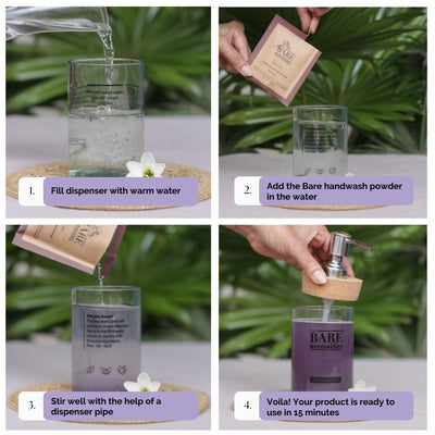 Powder to Liquid Handwash - Citrus Fragrance Pack of 2 – Hand Wash on Brown Living™. SKU: BNPCI026. Img 3.