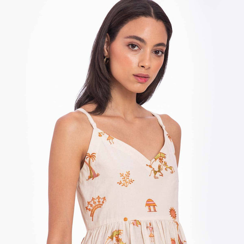 Buy Strappy Summer Dress | Shop Verified Sustainable Womens Dress on Brown Living™