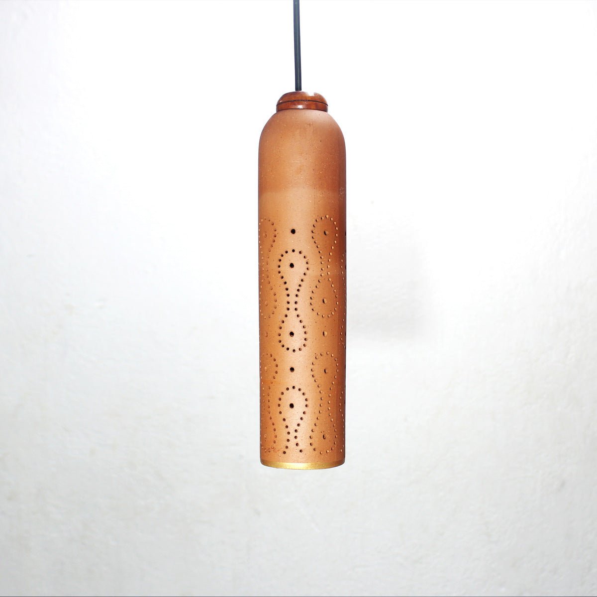 STRAW 2 Handmade Terracotta Ceiling Light, BEANS Design | Verified Sustainable by Brown Living™