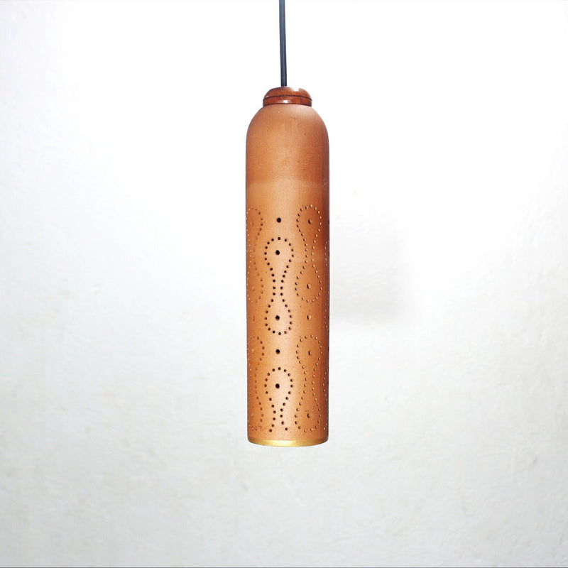 Buy STRAW 2 Handmade Terracotta Ceiling Light, BEANS Design | Shop Verified Sustainable Products on Brown Living