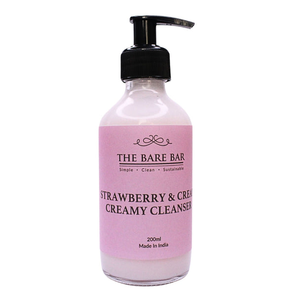 STRAWBERRY & CREAM CREAMY CLEANSER | Verified Sustainable on Brown Living™