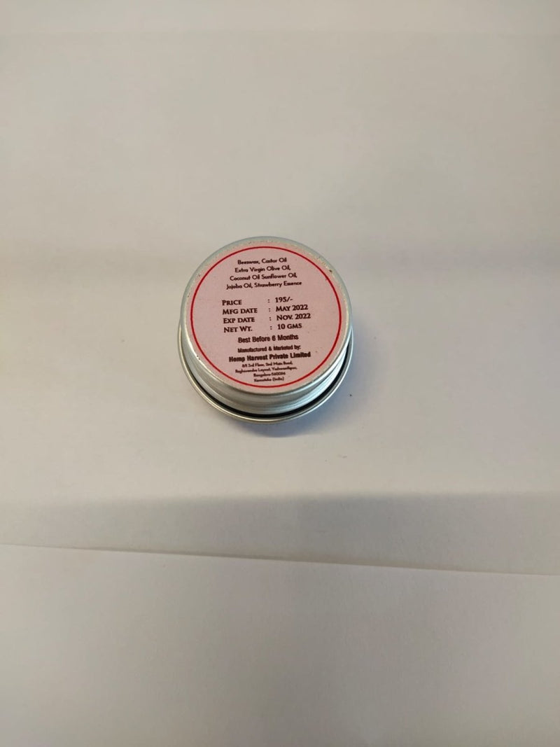 Buy Strawberry Lip-Balm | 10 Grams I For All Skin Types | Lip Exfoliation | Shop Verified Sustainable Products on Brown Living