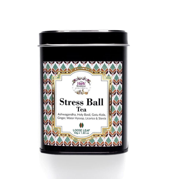Buy Stress Ball Tea Box - 50g | Shop Verified Sustainable Tea on Brown Living™