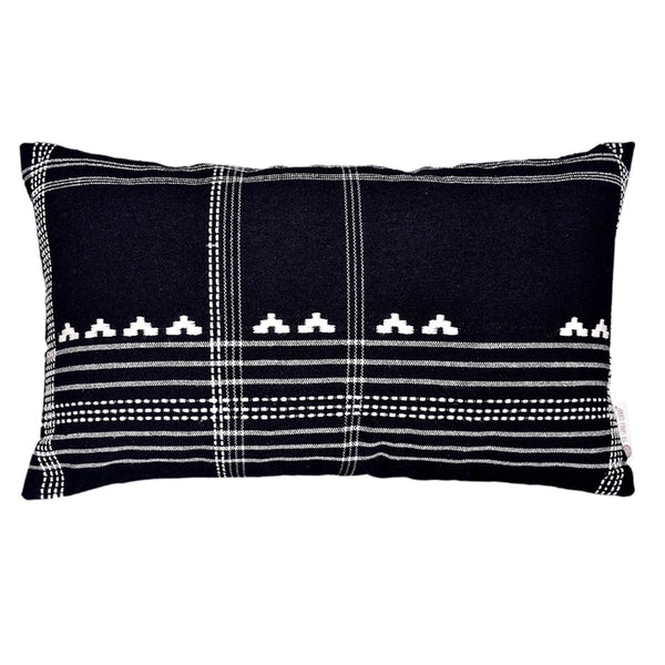 Strip Geometry Cushion Cover | Verified Sustainable by Brown Living™