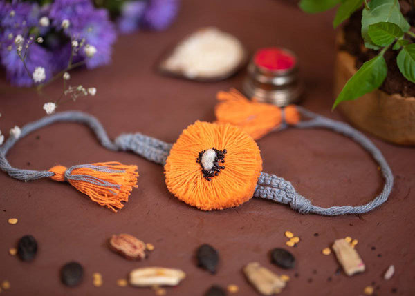 Buy Subah - Eco-friendly Plantable Rakhi embedded with seeds | Shop Verified Sustainable Products on Brown Living