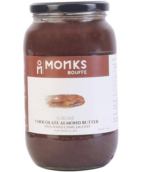 Buy Sublime Chocolate Almond Butter | Shop Verified Sustainable Jams & Spreads on Brown Living™