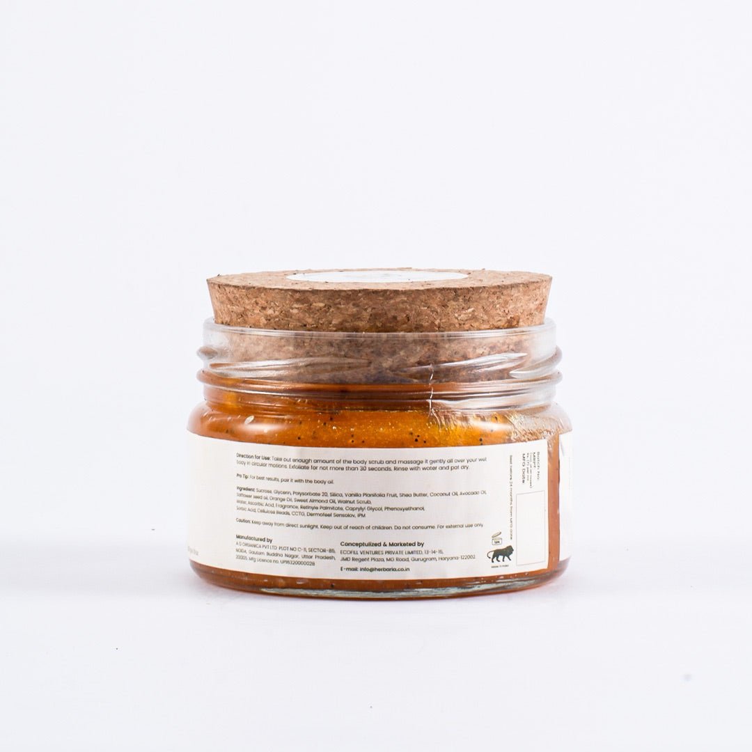 Summer Blossom - 100% Vegan Body Scrub - 200g | Verified Sustainable by Brown Living™