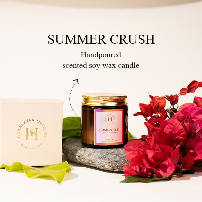 Buy Summer Crush Fragrance | Soy Wax Candle | Shop Verified Sustainable Candles & Fragrances on Brown Living™
