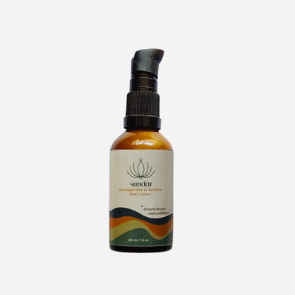 Sundar | Ashwangandha & Turmeric Lotion | Verified Sustainable by Brown Living™