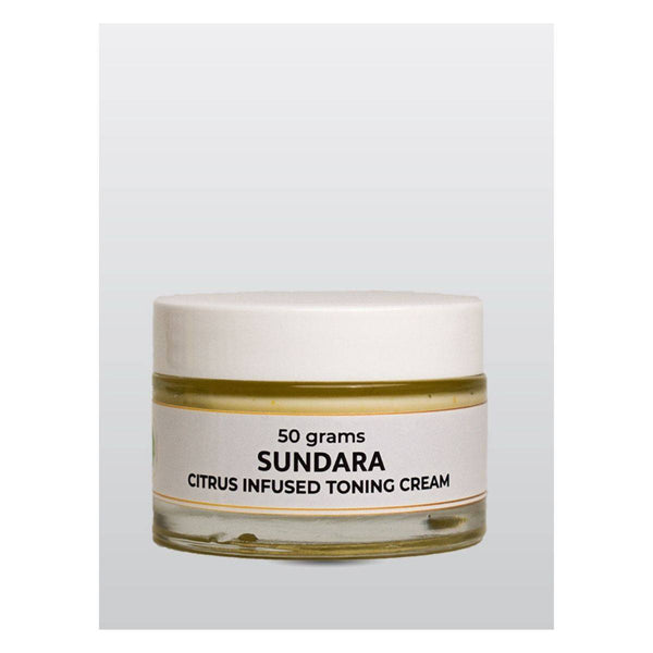 Buy Sundara Citrus Infused Toning Cream - 50 gms | Shop Verified Sustainable Face Cream on Brown Living™