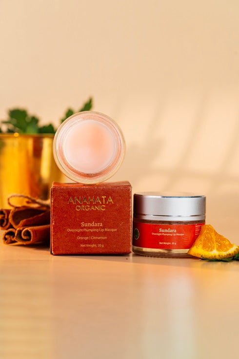 Buy Sundara Overnight Plumping Lip Masque- 20 Gm | Shop Verified Sustainable Lip Scrub on Brown Living™