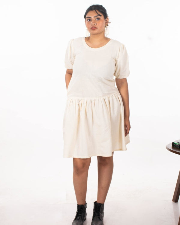 Buy Sunday Brunch Dress off white | Shop Verified Sustainable Products on Brown Living