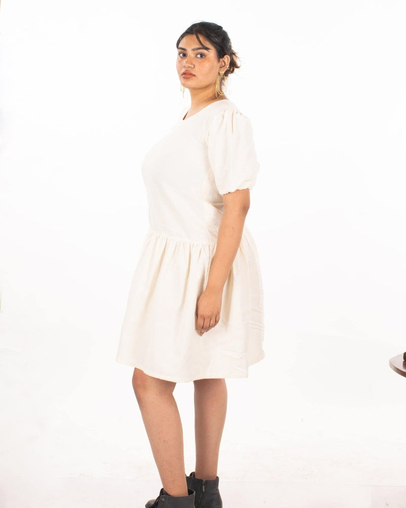Buy Sunday Brunch Dress off white | Shop Verified Sustainable Womens Dress on Brown Living™