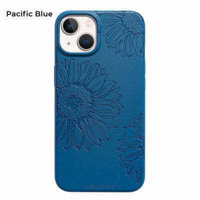 Sunflowers Biodegradable Eco - Friendly Phone Case / Mobile Cover – Tech Accessories on Brown Living™. SKU: SNFLWR - 13 - 008. Img 6.