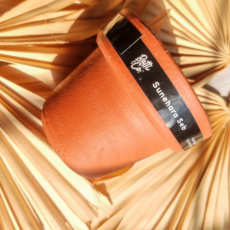 Buy Sunhera Seb Teracotta Candle- Pack of 1 | Shop Verified Sustainable Products on Brown Living