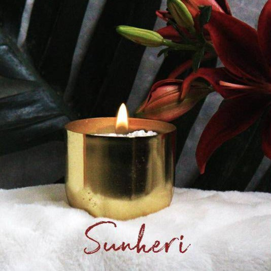 Buy Sunheri T-light candle holder - Set of 4 | Shop Verified Sustainable Candles & Fragrances on Brown Living™