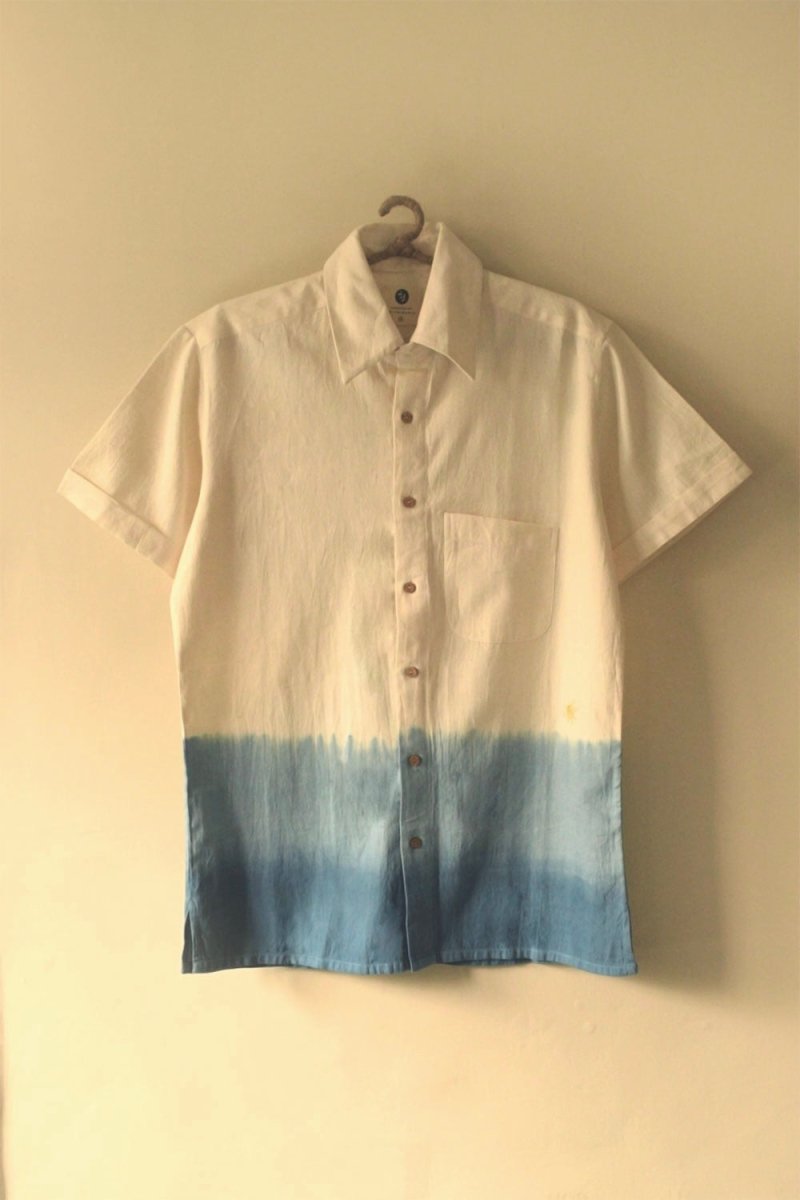 Buy Sunshine Shirt | Lightweight Cotton Khadi Shirt | Shop Verified Sustainable Mens Shirt on Brown Living™