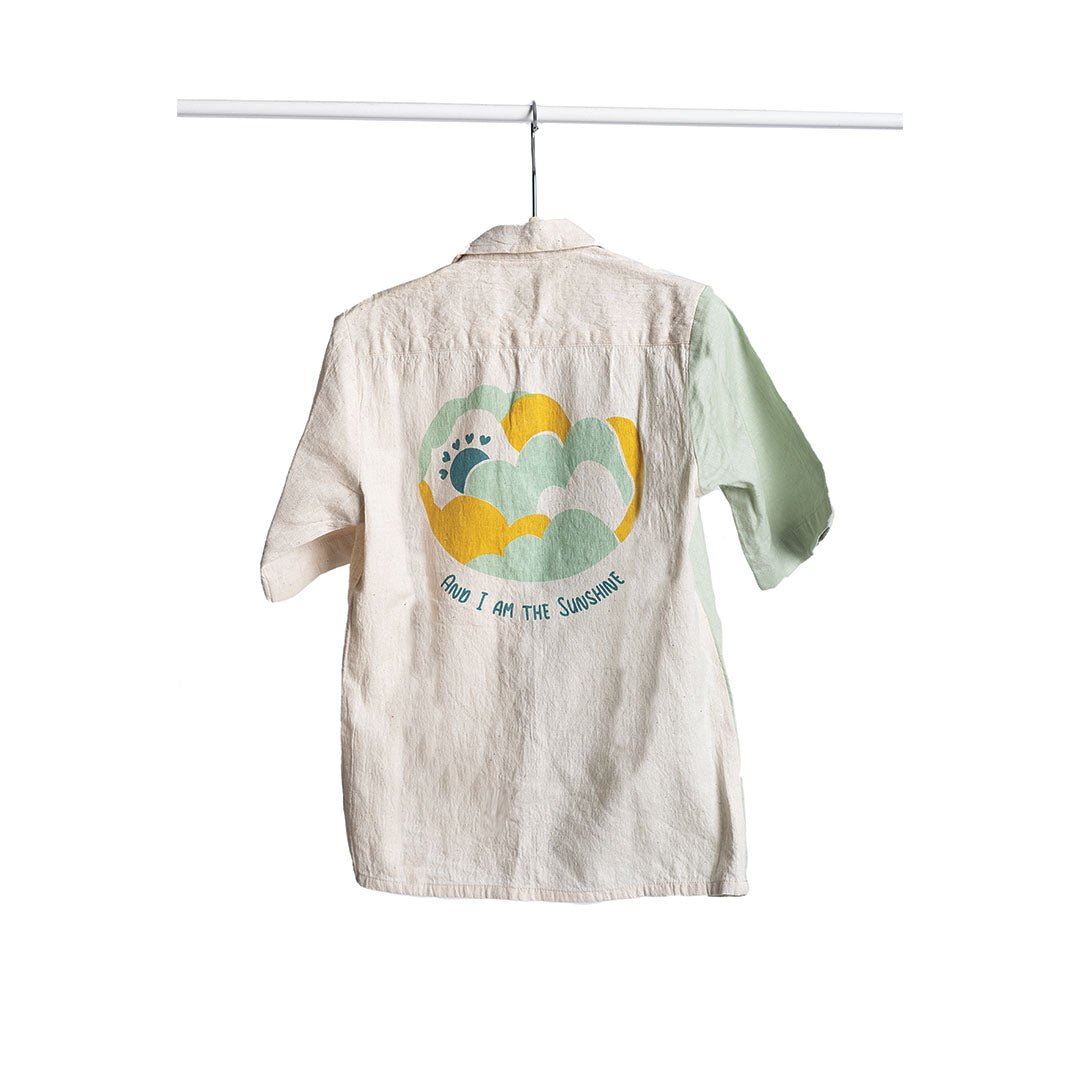 Sunshine Unisex Green Shirt | Verified Sustainable by Brown Living™