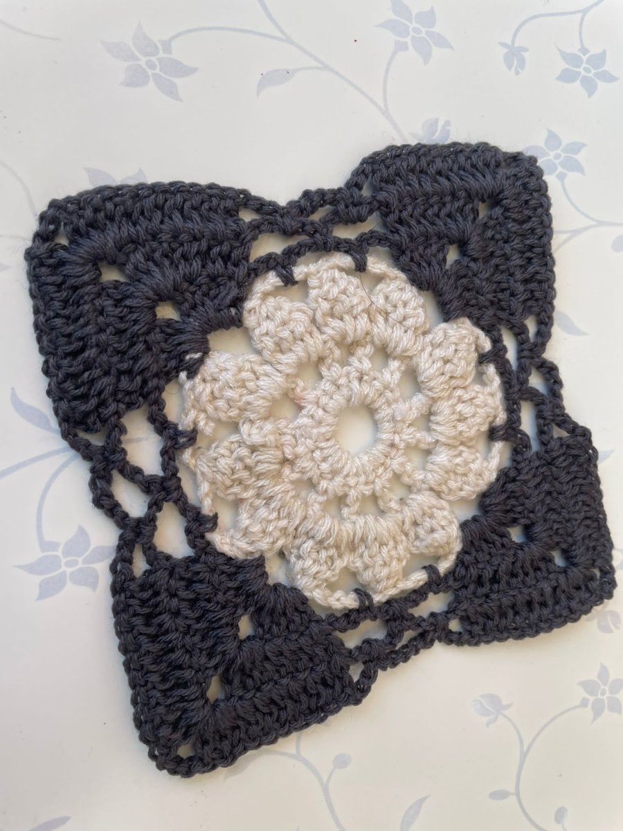 Sustainable Coffee table set | Handmade | Crochet | Verified Sustainable by Brown Living™