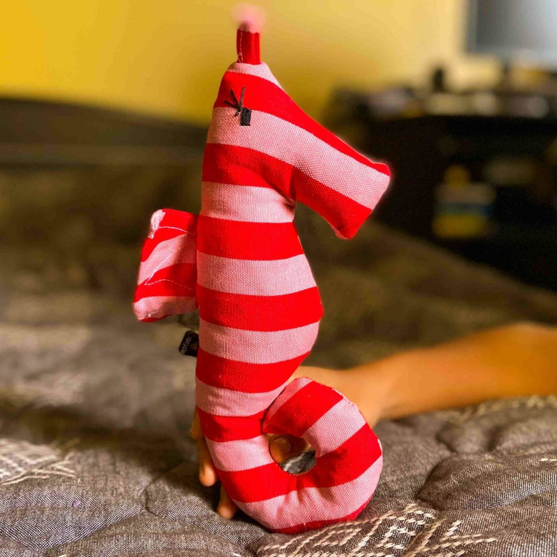 Buy Sustainable Gift- Sea Horse Toy | Shop Verified Sustainable Soft Toy on Brown Living™