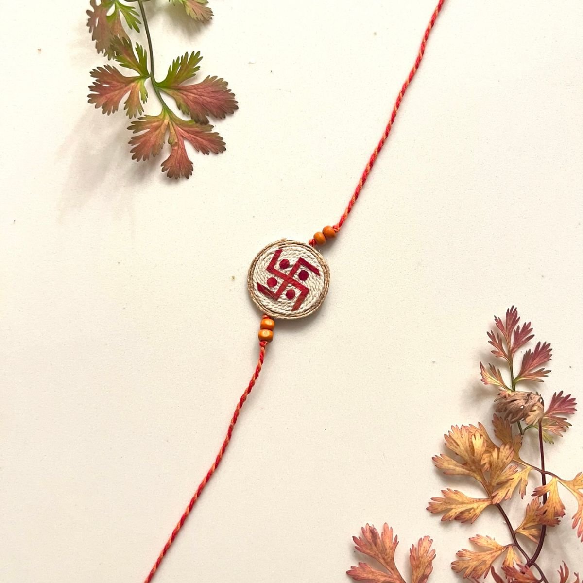 Swastika Plantable Rakhi | Verified Sustainable by Brown Living™