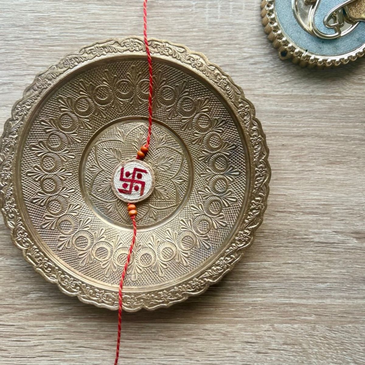 Swastika Plantable Rakhi | Verified Sustainable by Brown Living™