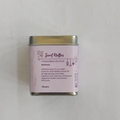 Caramelized Dry Fruit Mukhwas / Mouth Freshener (Sweet Nutties ) 100gms | Verified Sustainable by Brown Living™