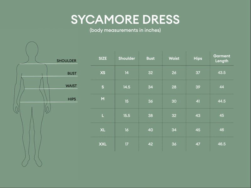 Buy Sycamore Cocoon Dress - Blue-Deep Green | Shop Verified Sustainable Products on Brown Living