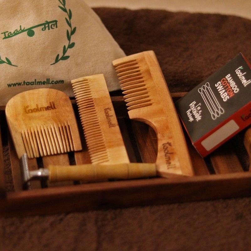 Buy Ecofriendly Men Grooming Kit | Shop Verified Sustainable Gift on Brown Living™