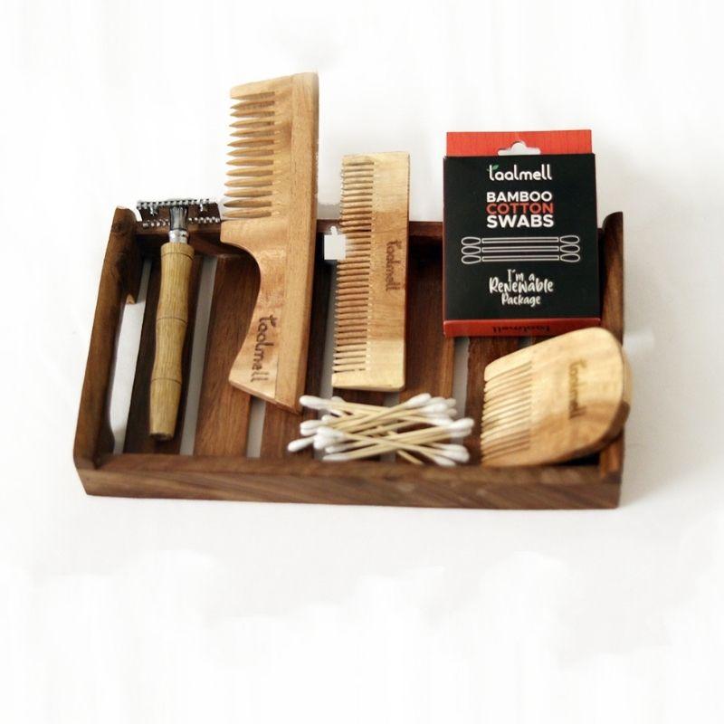 Buy Ecofriendly Men Grooming Kit | Shop Verified Sustainable Products on Brown Living
