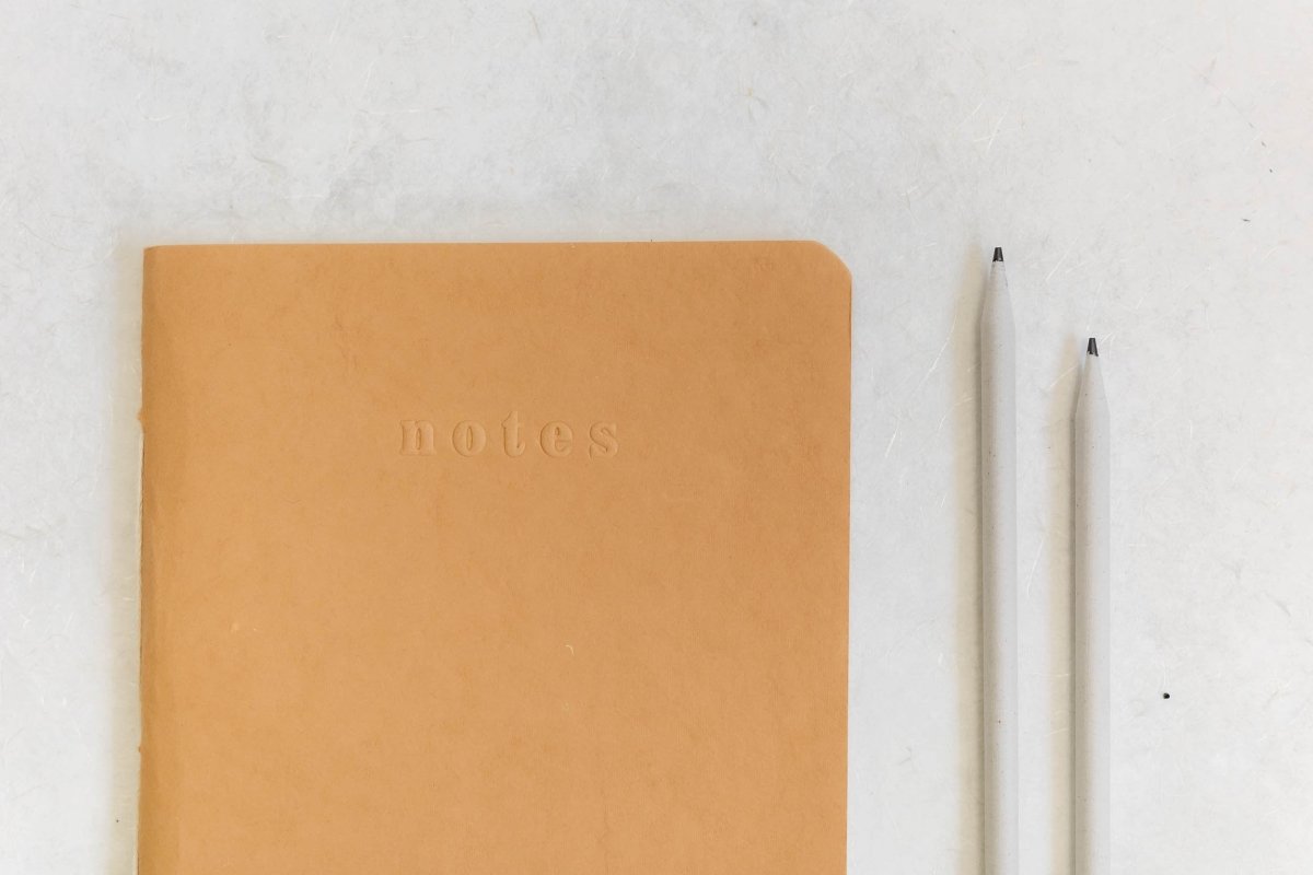 Take Notes, Sketch, Plan & Fold - Muddy Brown - Notebook – Notebooks & Notepads on Brown Living™. SKU: SR0017. Img 2.