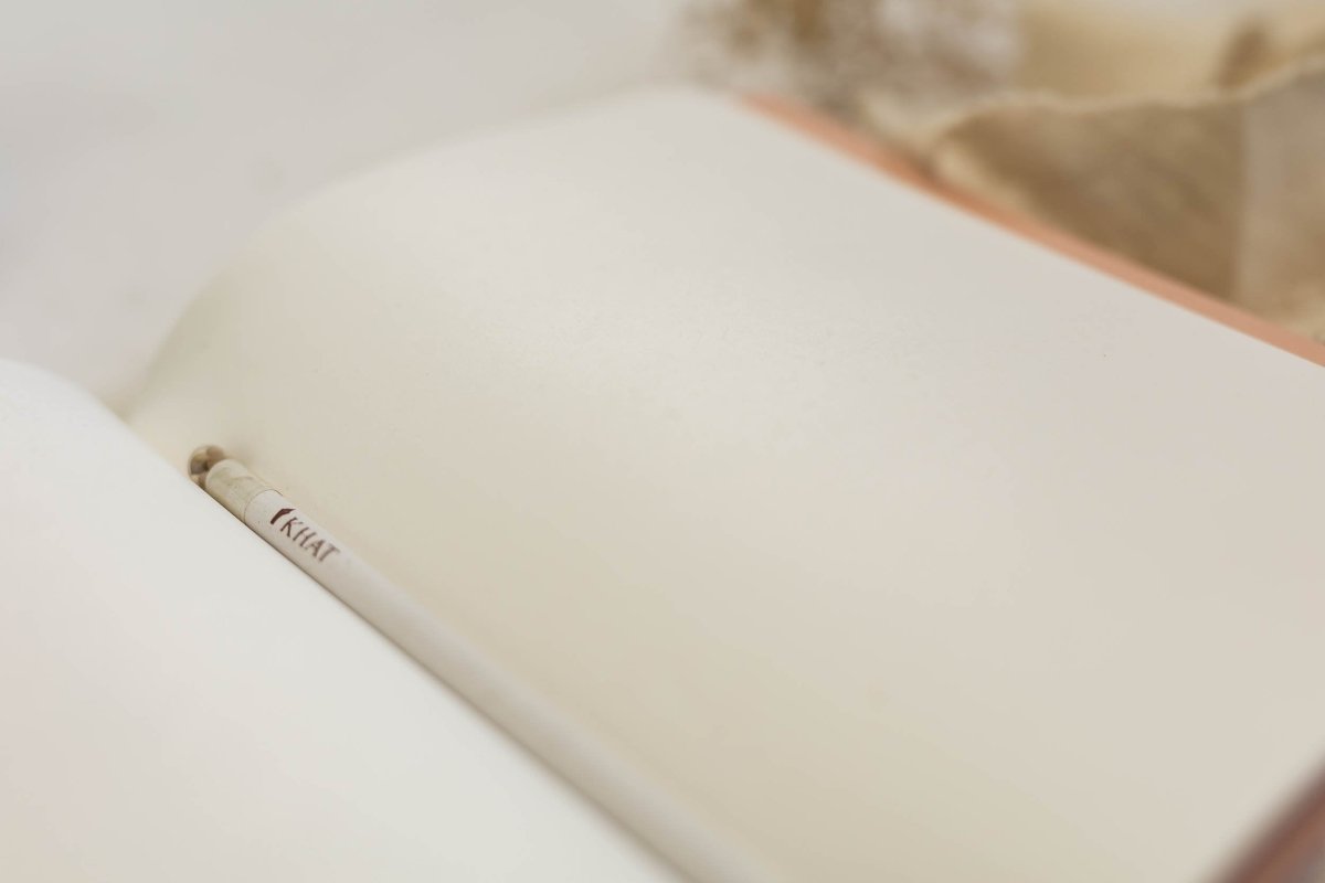 Take Notes, Sketch, Plan & Fold - Pale Pink - Notebook – Notebooks & Notepads on Brown Living™. SKU: SR0020. Img 3.
