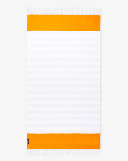 Tangerine | Bamboo & cotton Blend Woven | Bath/beach/Everyday Towels | Verified Sustainable by Brown Living™