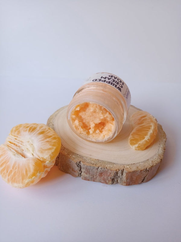 Buy Tango Orange Whipped Cream Soap and Body Wash- 100 Grams | Shop Verified Sustainable Body Soap on Brown Living™