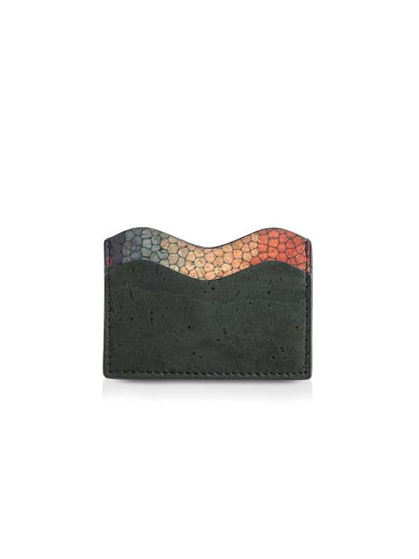 Buy Tarang Cork Card Case - Sacramento Green | Shop Verified Sustainable Products on Brown Living