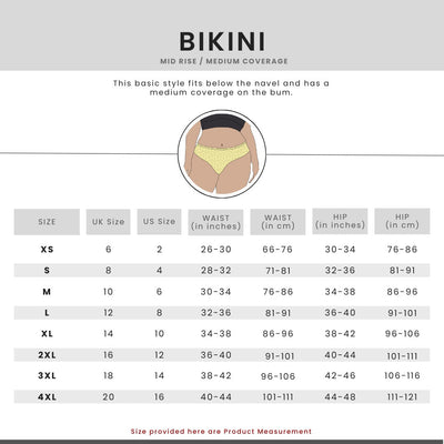 Tarot & Crystal Bio - washed Organic Cotton Bikini – Womens Underwear on Brown Living™. SKU: 002/BA/TARCRYS/AOP_24BL10711. Img 5.