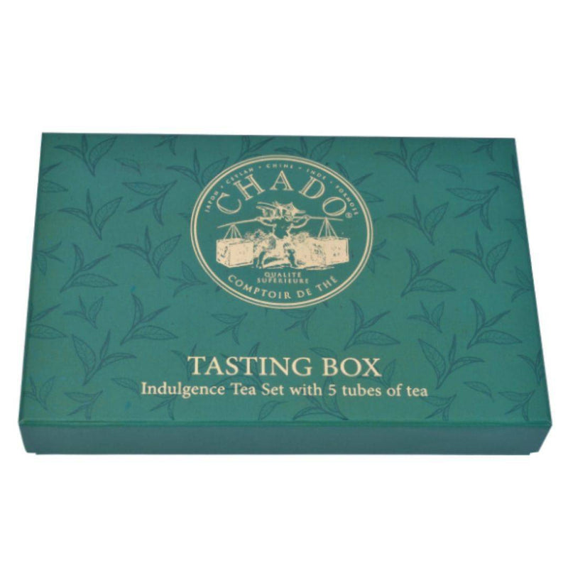 Buy Tasting Box - Indulgence Tea Set with 5 Tubes of Tea | Shop Verified Sustainable Tea on Brown Living™