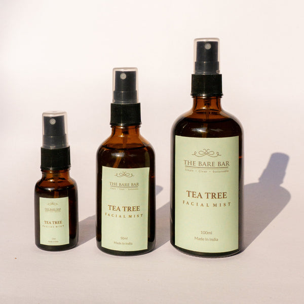Tea Tree Facial Mist - 15ml | Natural Face Care | Verified Sustainable Body Mist on Brown Living™