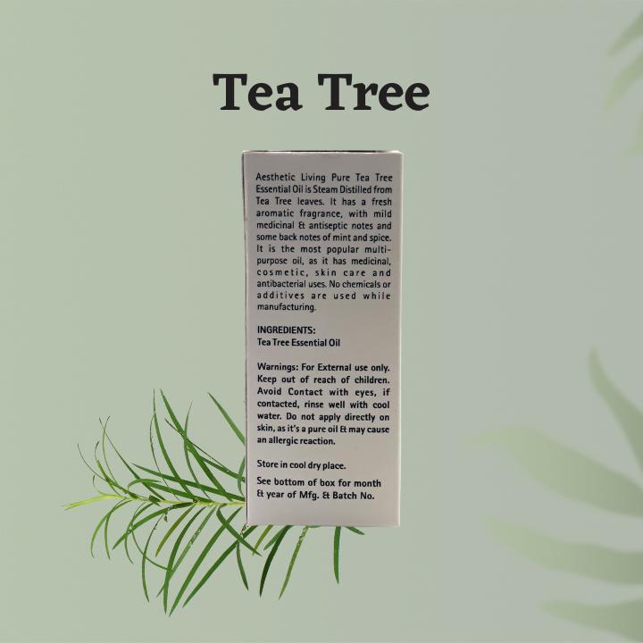 Buy Tea Tree Pure Essential Oil 15 ml | Shop Verified Sustainable Products on Brown Living