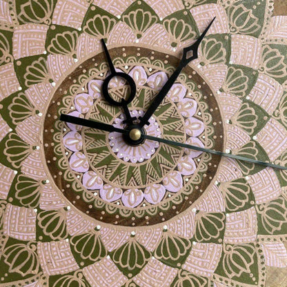 Teak Wood Slice Wall Clock | Verified Sustainable by Brown Living™
