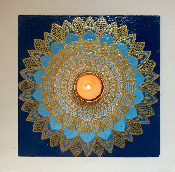 Buy Tealight Rangoli | Shop Verified Sustainable Products on Brown Living