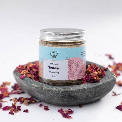 Tender Moisturising Bath Salt 120g with Detoxifying & Moisturising Properties | Verified Sustainable by Brown Living™