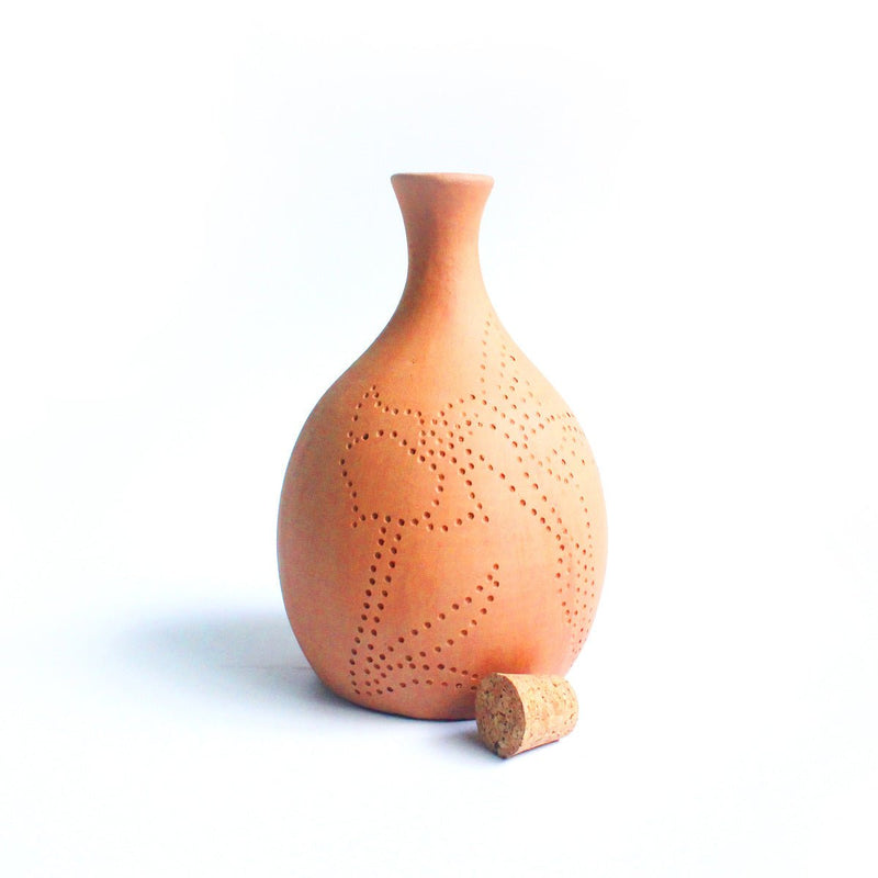 Buy Terracotta Water Bottle- Coco L- Capacity 1.5L Approx | Shop Verified Sustainable Products on Brown Living