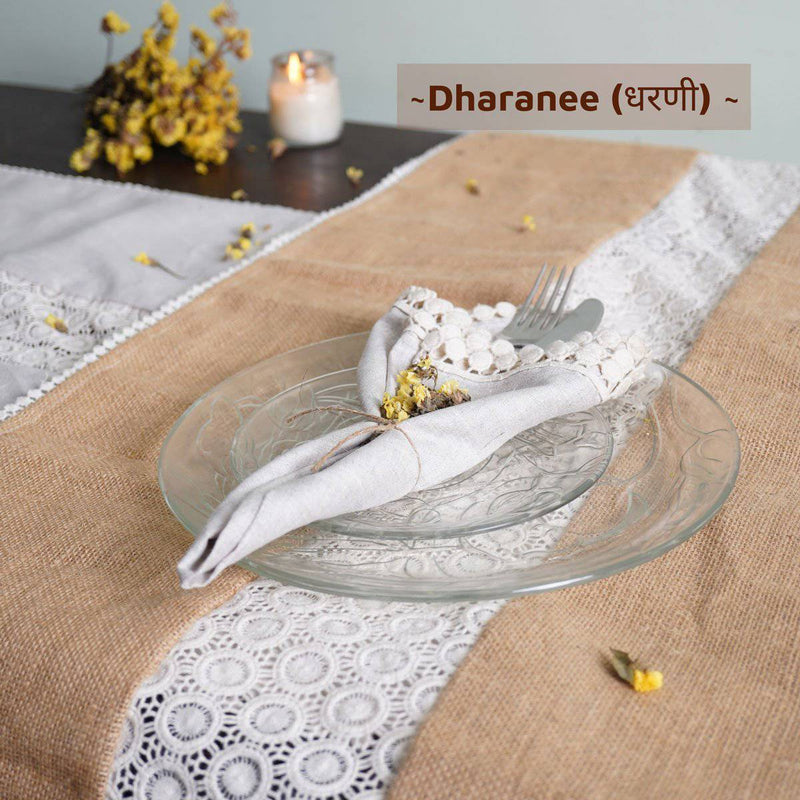 Buy The Bhumi Bundle - Hemp Table Linen Set | Shop Verified Sustainable Table Linens on Brown Living™