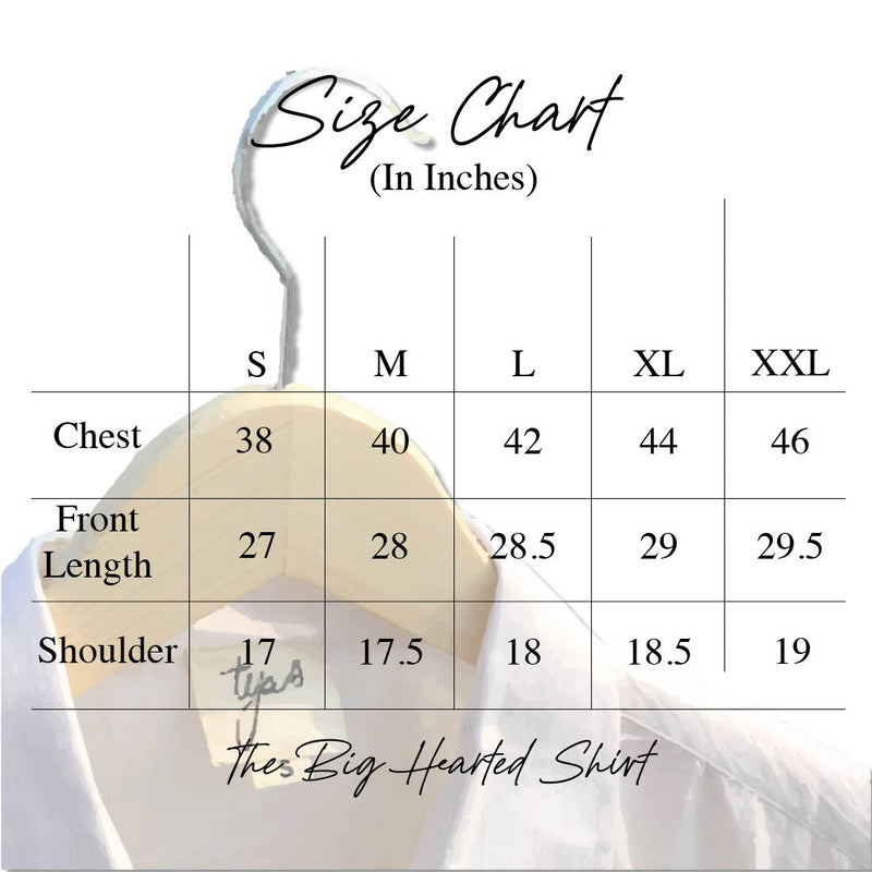 Buy The Big Hearted Unisex Shirt | Shop Verified Sustainable Mens Shirt on Brown Living™